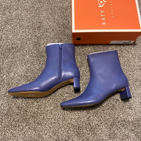 Katy Perry Collections The Wanderering Bootie in Softy Nappa Dust Blue 8.5 - Picture 8 of 9